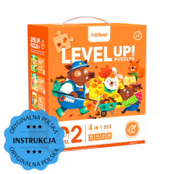 LEVEL UP! 02 - Pory roku puzzle 4w1